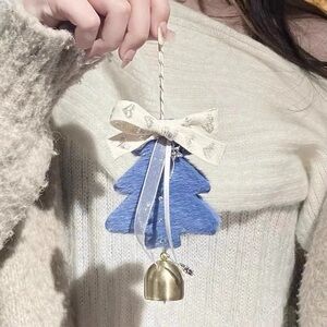 Christmas Tree Bell Pendant